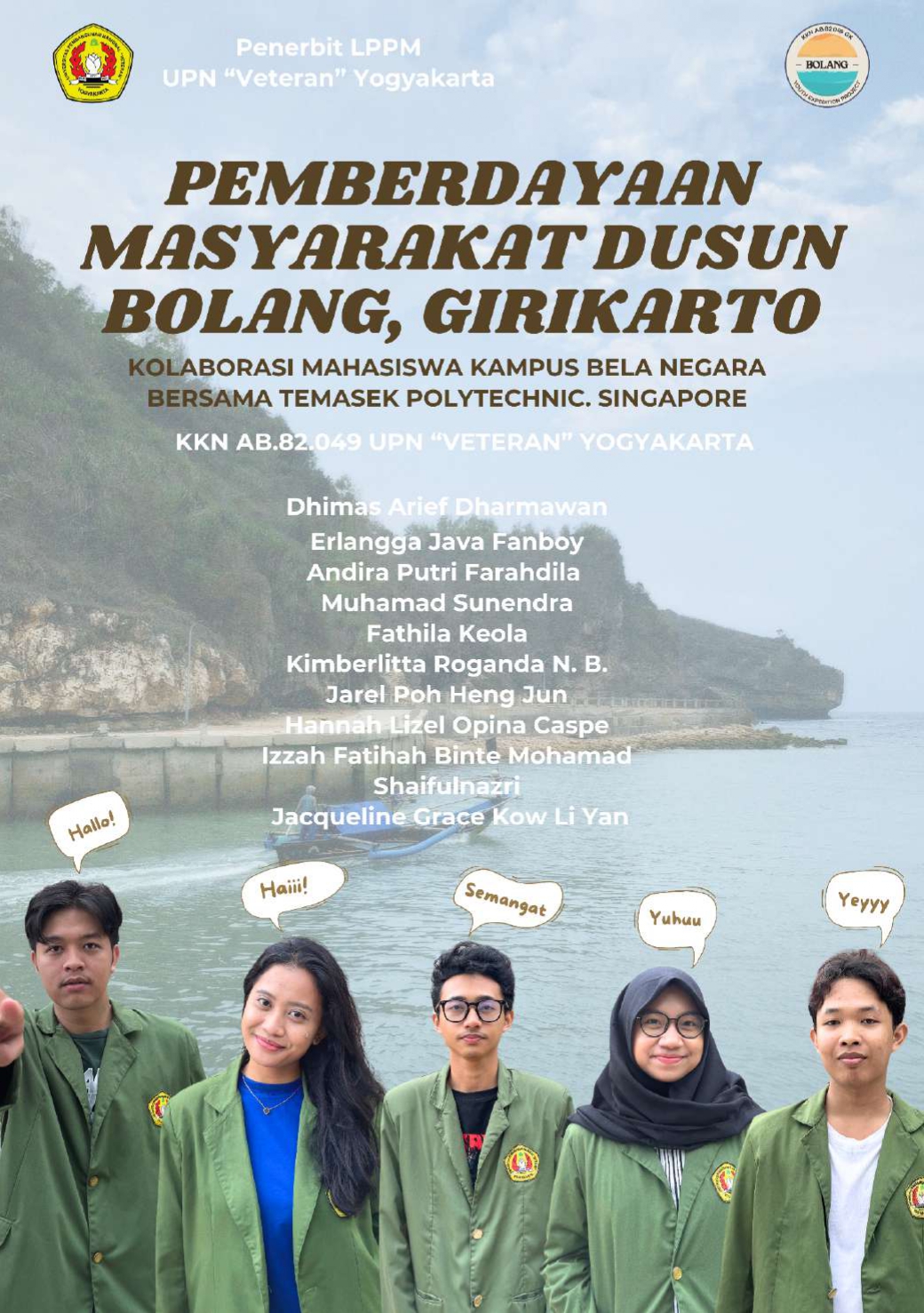 Cover Buku Pemberdayaan Masyarakat Dusun Bolang, Girikarto
